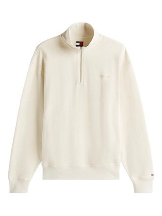 Tommy Jeans zip-up sweater - Neutrals
