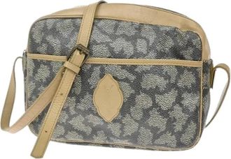 Saint Laurent Pre-owned Cross Body Bags, female, Beige, Size: ONE SIZE Pre-owned Plastic Shoulder Bag