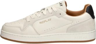 Replay Smash Fine Sneakers Laag - Heren - Sneakers - Wit - 41 EU - Schoenen
