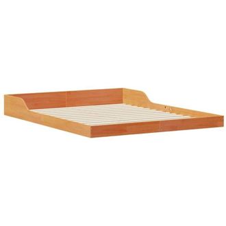 vidaXL Estructura De Cama Marr&oacute;n Cera 160 X 220 Cm Vidaxl