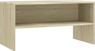 vidaXL Vidaxl - Mueble De Tv Madera Contrachapada Roble Sonoma 80x40x40cm