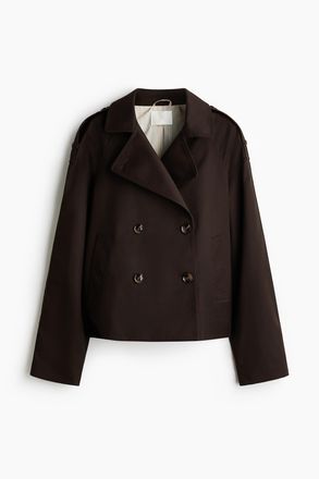 H&M Trenchjacke - Dunkelbraun