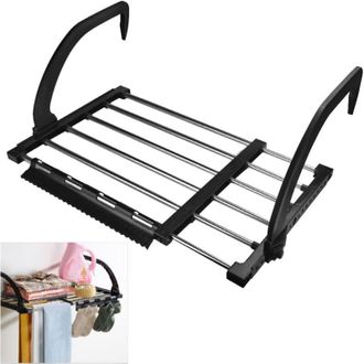 OEM Tendedero Retr&aacute;ctil R&aacute;pido, Tendedero Colgante De Acero Inoxidable, Metal, 42-73 Cm, Tendedero Para Radiador, Tendedero Plegable Para Balc&oacute;n Para Ropa
