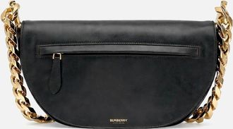 Burberry Womens Small Olympia Chunky Chain Bag - Black - Size: UNI