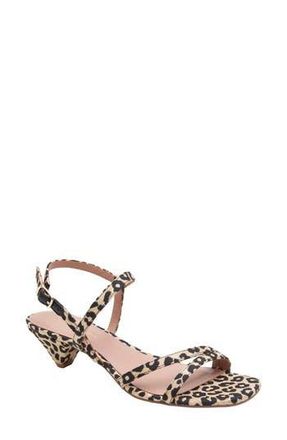 Linea Paolo Cannes Strappy Sandal in Tan Leopard at Nordstrom Rack, Size 7.5