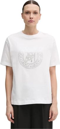 Joop Teggi T-shirt - Dames - T-shirts - Wit - S - Katoen - Tops