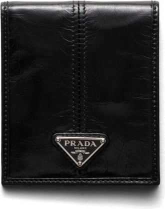Prada Portafoglio in pelle - Nero