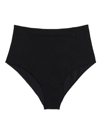 Jil Sander jersey high-waisted bikini slip - women - Polyamide/Spandex/Elastane - S - Black