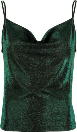 MACCAPANI Metallic Camisole Top - Womens - Polyamide/Polyester/Viscose