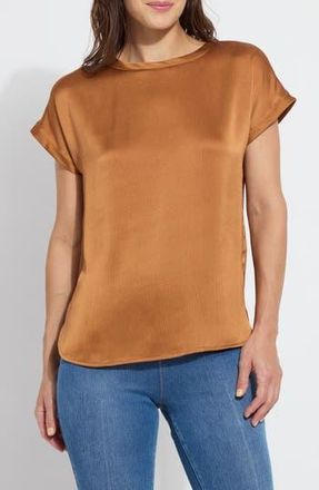Lyss&eacute; Miri Cap Sleeve Top in Sugar Cane at Nordstrom Rack, Size X-Small