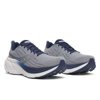 Saucony Mens Hurricane 25 Running Shoes In Flint/navy