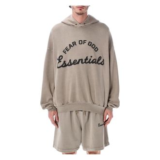 Fear of God Hoodies, male, Gray, Size: XL Training 90s Hoodie