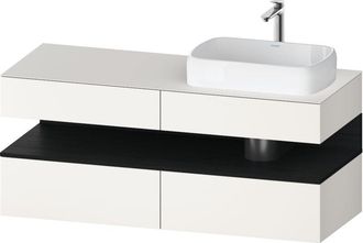 Duravit Qatego Consola Mueble Bajo Lavabo, 2 Extensiones, 2 - Duravit