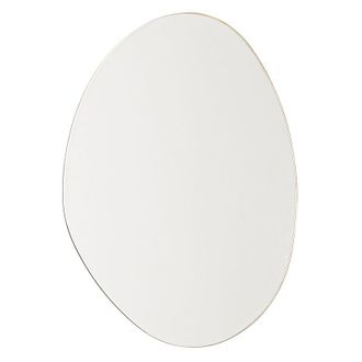QAZQA Design Bathroom Mirror 40 cm Incl. led IP44 - Biba