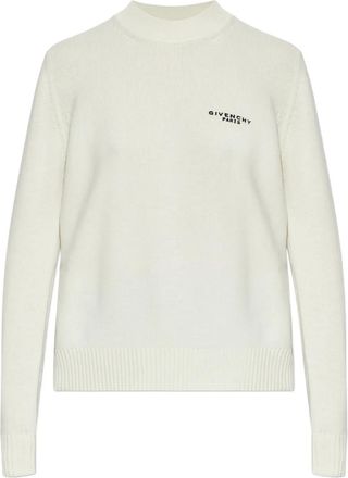 Givenchy Maglione con logo - Bianco