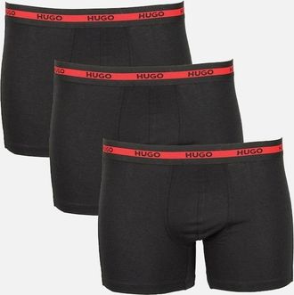 HUGO BOSS Mens HUGO 3-Pack Boxer Briefs, Black - Size: 32/30/31