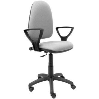 Piqueras y Crespo Piqueras Y Crespo - Ayna Silla Con Mecanismo De Contacto Permanente Y Tejido Bali Color Gris Medio