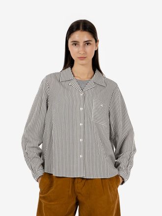 Ymc You Must Create Annie shirt 90 multi nero / bianco