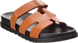 Tiffany & Fred Cutout Leather Sandal