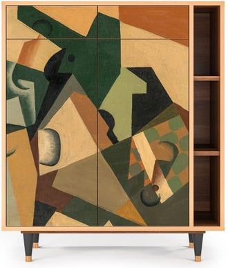 StoryZ Aparador multicolores 2 cajones y 2 puertas L 94 cm