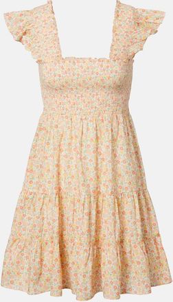 Rixo Sideny floral cotton minidress