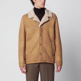 Salvatore Santoro Caramel-coloured leather blazer