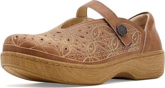 Alegria Ophelia Womens Flat Shoes Worn Congnac Breeze : EU 41 (US Womens 10.5-11) Regular, Leather