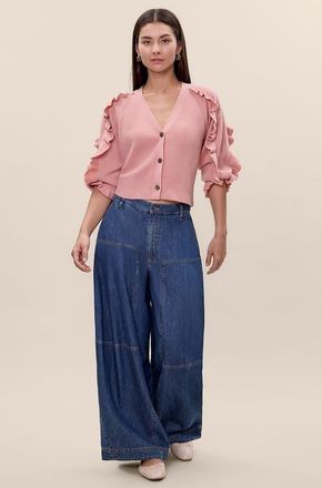 Rebecca Taylor Edith Denim Jean in Edith Indigo at Nordstrom, Size 10