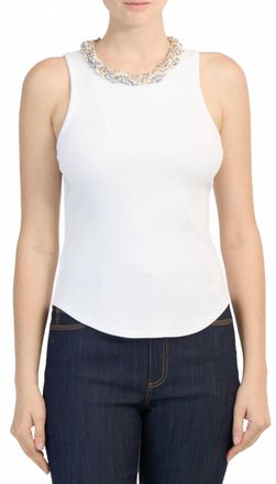 Cinq &agrave; Sept Lizzie Tank Top In White