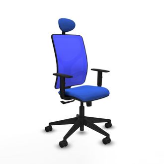 Piqueras y Crespo Silla De Oficina Con Cabecero Motilla Piqueras Y Crespo 1d066n1 Azul