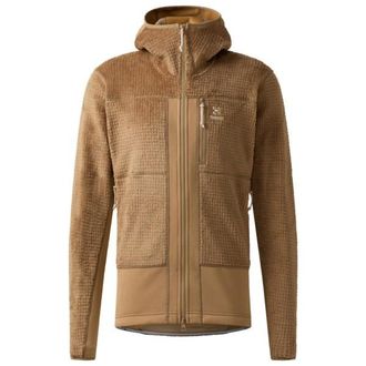 Hagl&ouml;fs Vassi Mid Hood Fleecejacke f&uuml;r Herren | braun