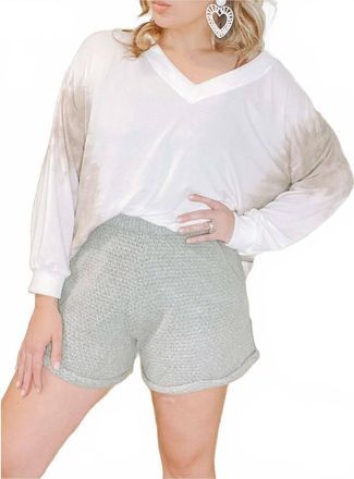 Refresh Jasmine Shorts In Sage