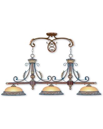 Livex Lighting Livex Villa Verona 3-Light Vbz Island