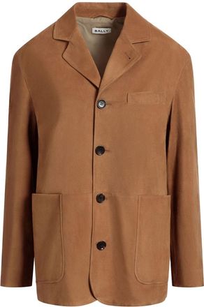 Bally Blazer in pelle scamosciata - Marrone