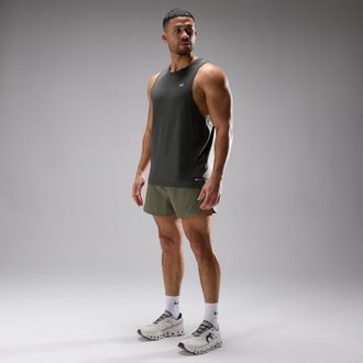 MyProtein Camiseta de tirantes sin costuras Ultra Velocity para hombre de MP - Negro lavado - S