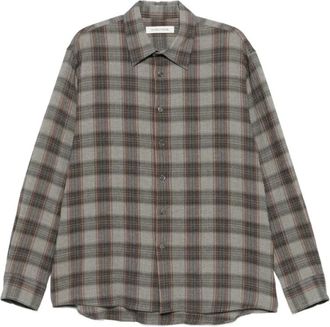 Sunflower Studio Shirt - Heren - Casual Overhemden - Grijs - M - Katoen - Overhemden