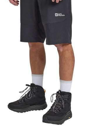 Jack Wolfskin Hikingschuh JACK WOLFSKIN TERRAQUEST TEXAPORE MID M, Herren, Gr. UK 12,5 - EU 47,5, Normalschaft, schwarz, Obermaterial: Leder; Obermaterial 2: Textil