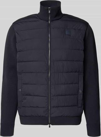 Jack & Jones Steppjacke mit Zweiwege-Reißverschluss Modell HUDSON in Marine, Größe XXL