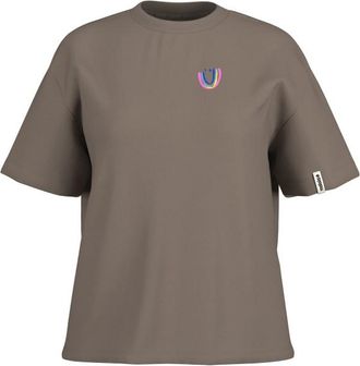 Maloja AorakiM. T-Shirt f&uuml;r Damen | braun/grau