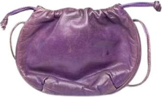 Loewe Pre-owned Bucket Bags, female, Purple, Size: ONE SIZE Pre-owned Bucket Bag