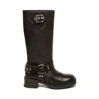 Steve Madden Bikerlaarzen in leer Beau