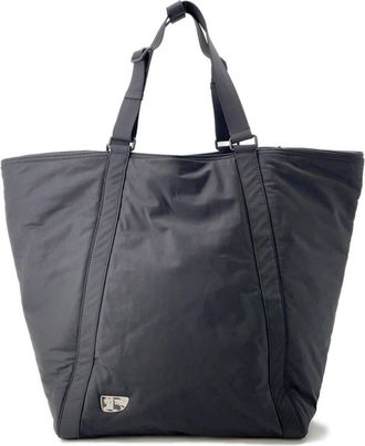 Burberry Black Nylon Tote Bag (Pre-Owned)