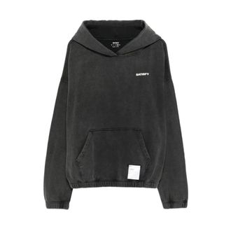 SATISFY Soft Cell Hoodie - Heren - Hoodies - Grijs - S - Katoen - Hoodies & sweatvesten