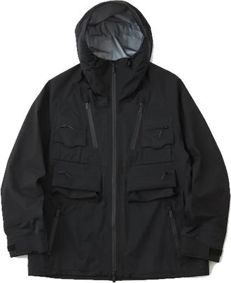 White Mountaineering Jassen - Heren - Zomerjassen - Zwart - XL - Nylon - Jassen