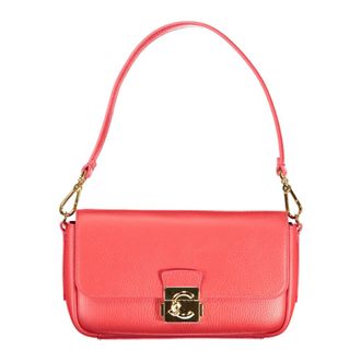 Coccinelle Shoulder Bags, female, Red, Size: ONE SIZE C-Me Lock Medium
