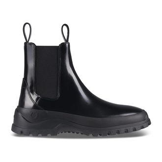 Ferragamo Heren, Schoenen, Zwart, Maat: 41 1/2 EU Leer