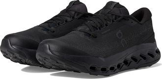 On Cloudsurfer Trail 2 Waterproof Mens Running Shoes Black/Black : 10.5 M, Synthetic