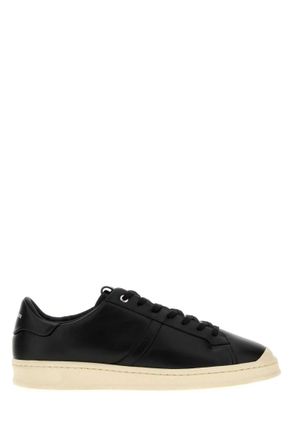 Jil Sander Black Leather Sneakers