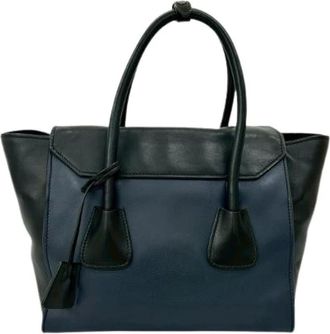 Prada Pre-owned Handbags, female, Multicolor, Size: ONE SIZE Pre-owned Leather Handbag