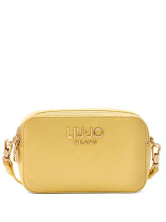 Liu Jo diamond-pattern cross body bag - women - Polyester/Polyurethane Resin/Polyester - OS - Yellow